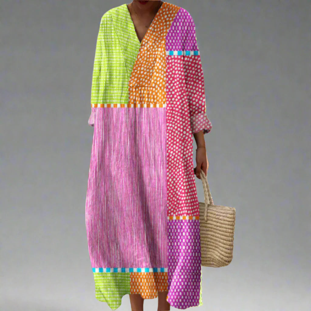 Beauli™ | Elegant Geometric Dress
