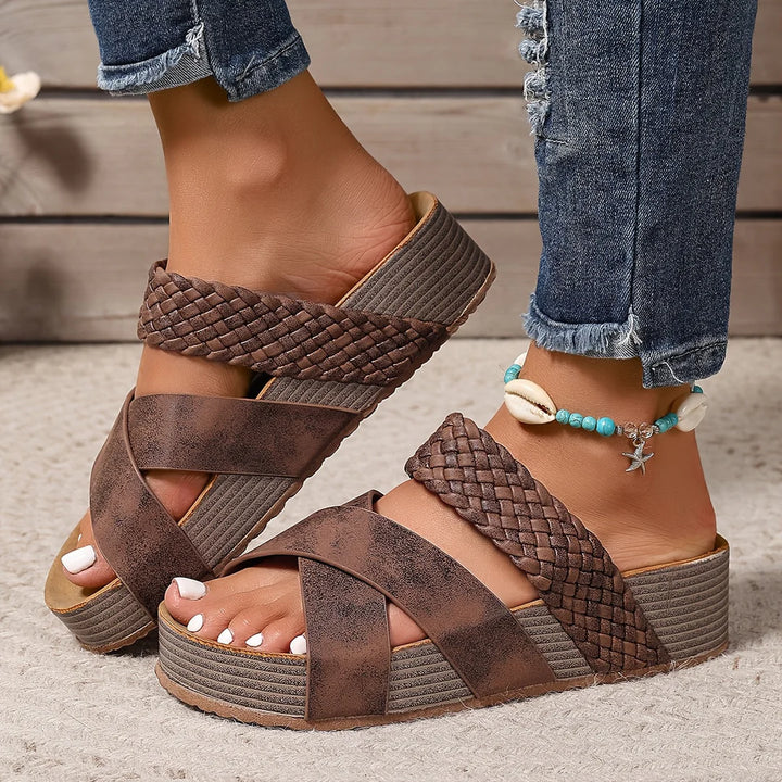 Rosetta™ | Leather Orthopedic Sandals