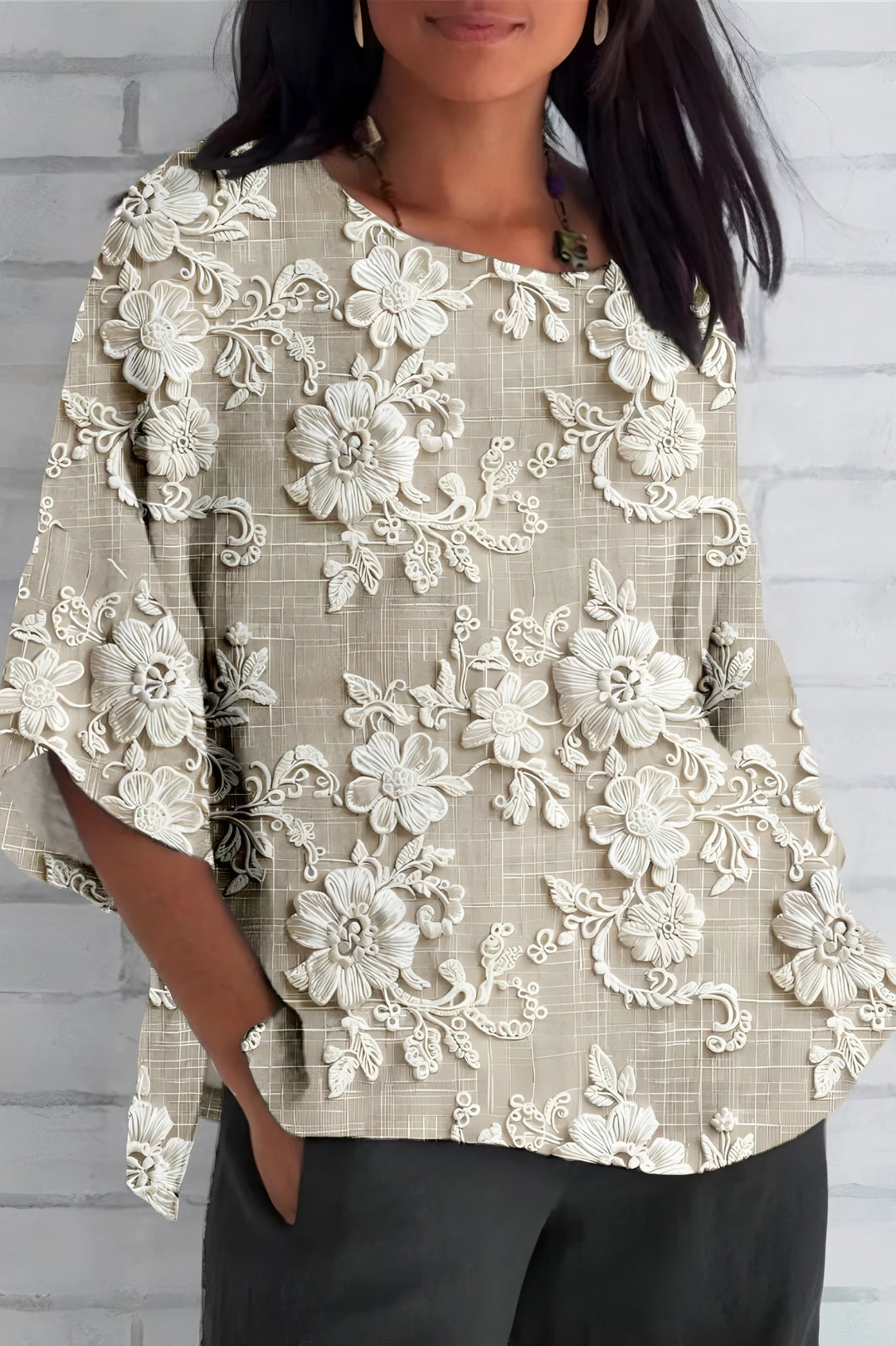 Petalia™ | Petal-Thread Knit Cardigan