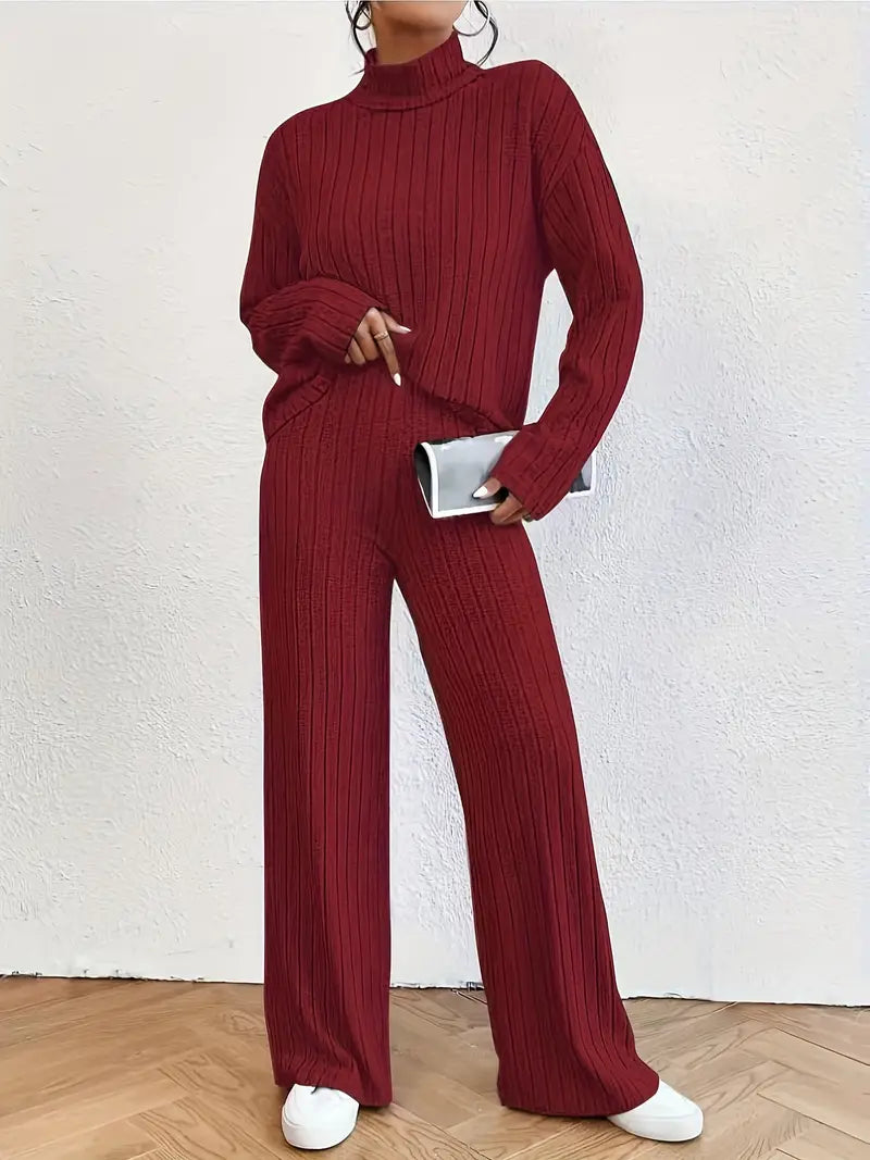 Maya™ | Ribbed Knit Two-Piece Set