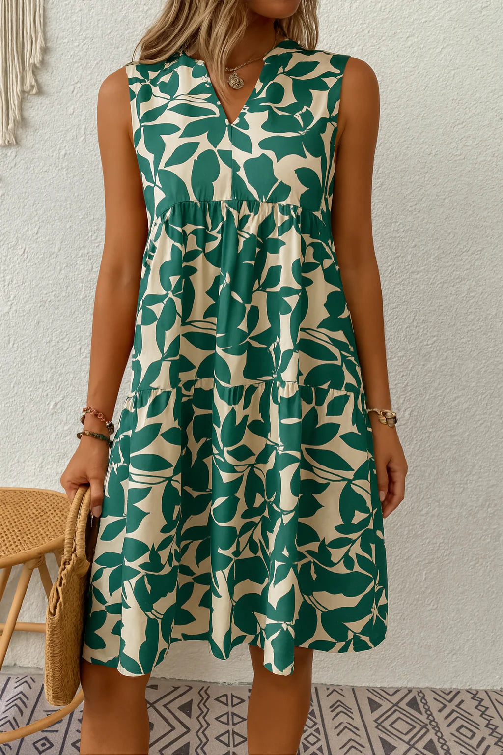 TESSA™ | Sleeveless Tiered Summer Dress