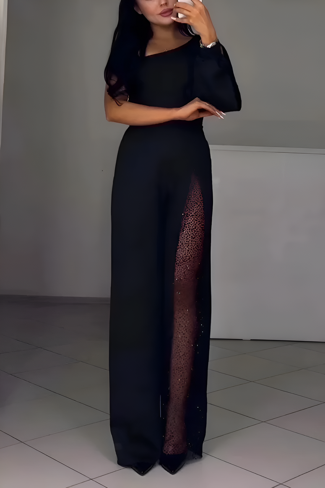 Ines™ | Modern Jumpsuit with Wide Pants