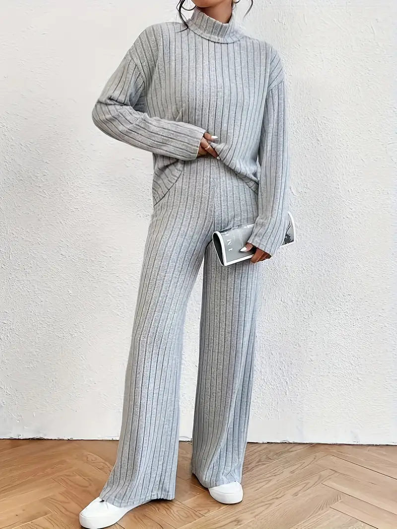 Maya™ | Ribbed Knit Two-Piece Set