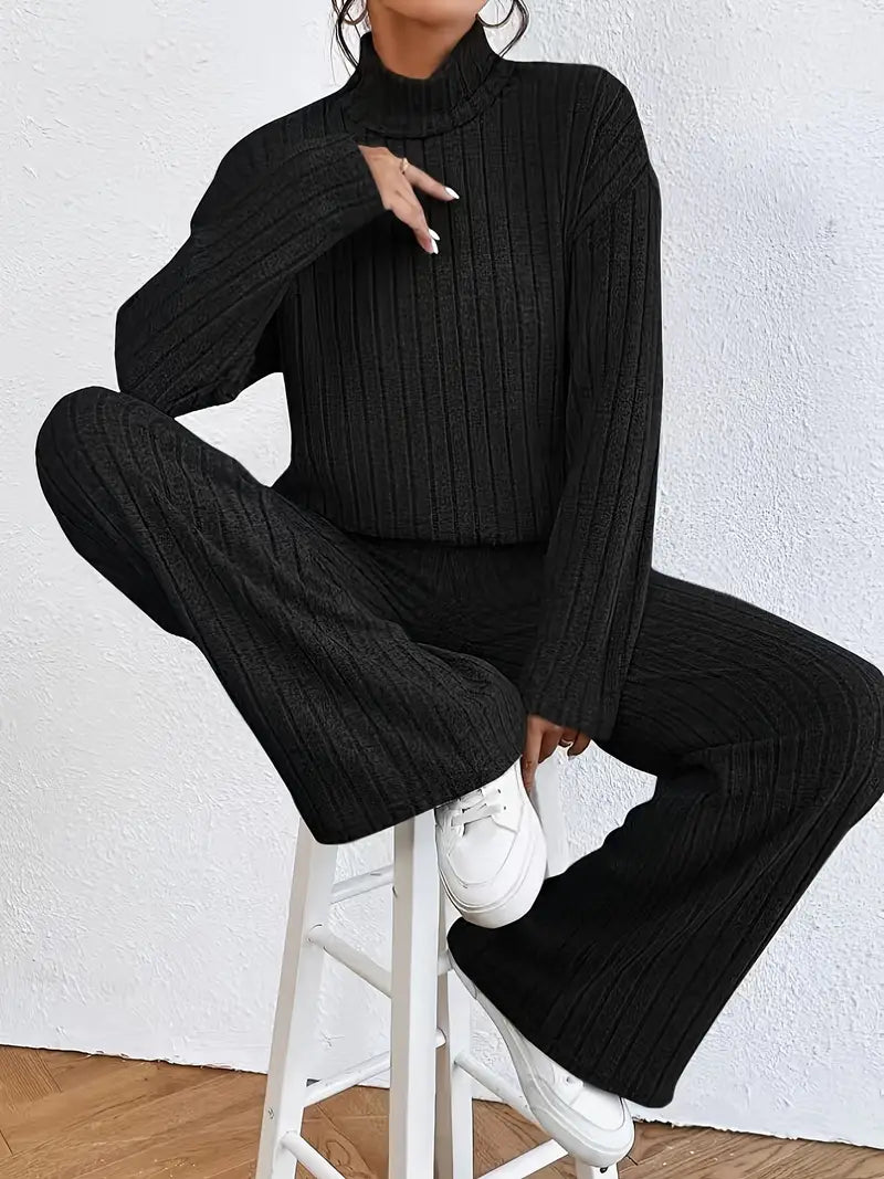 Maya™ | Ribbed Knit Two-Piece Set