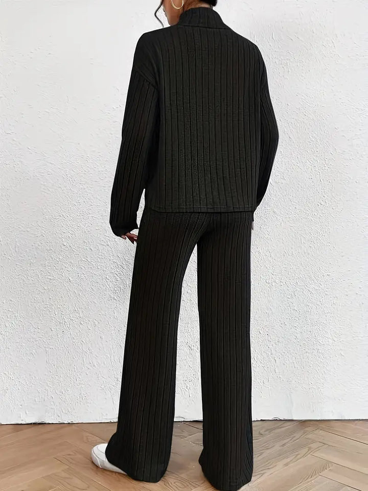 Maya™ | Ribbed Knit Two-Piece Set