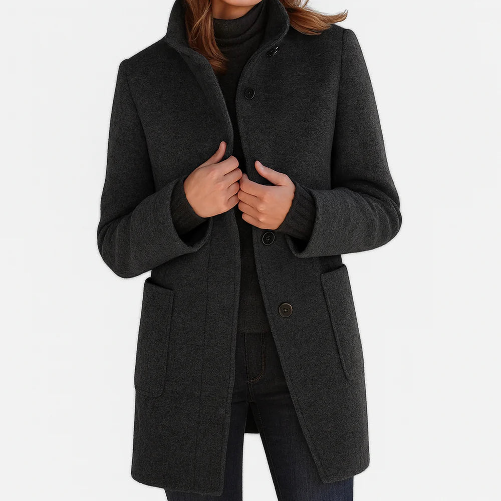 Elise™ | High Collar Coat