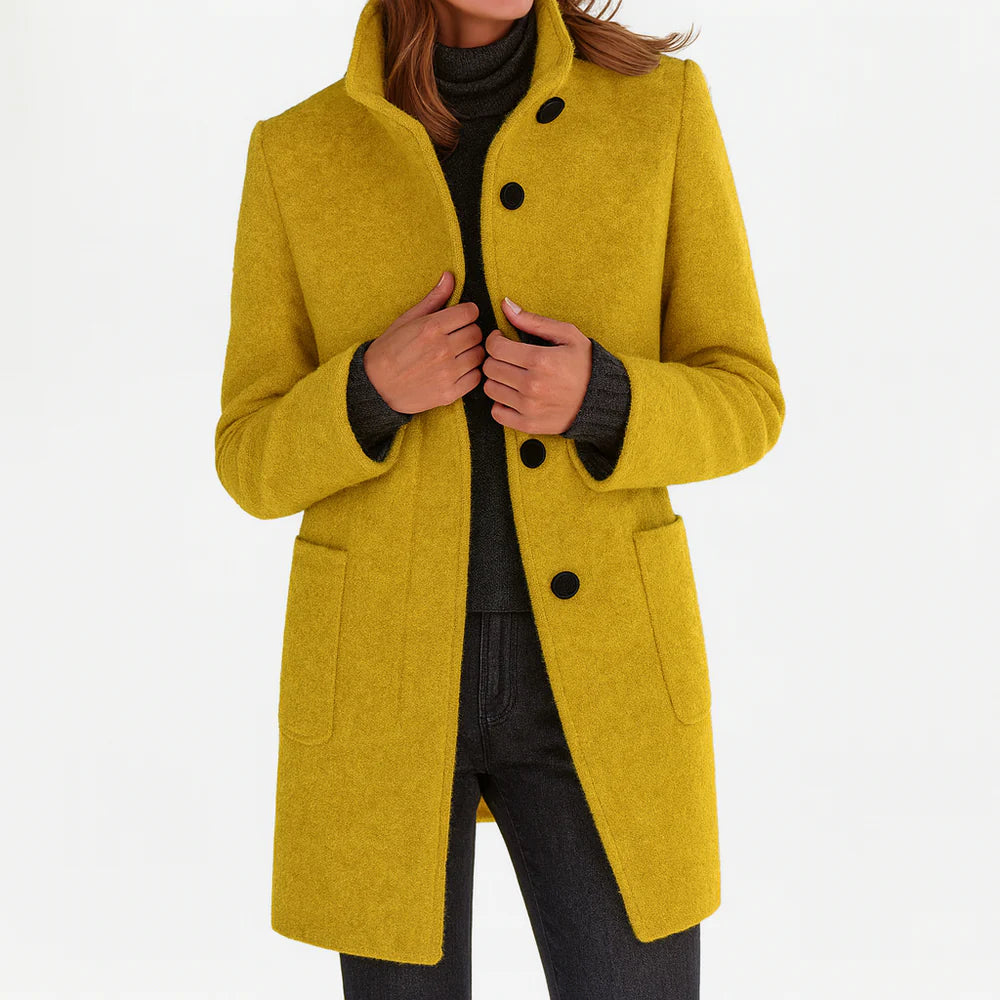 Elise™ | High Collar Coat
