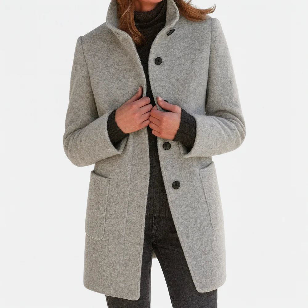 Elise™ | High Collar Coat