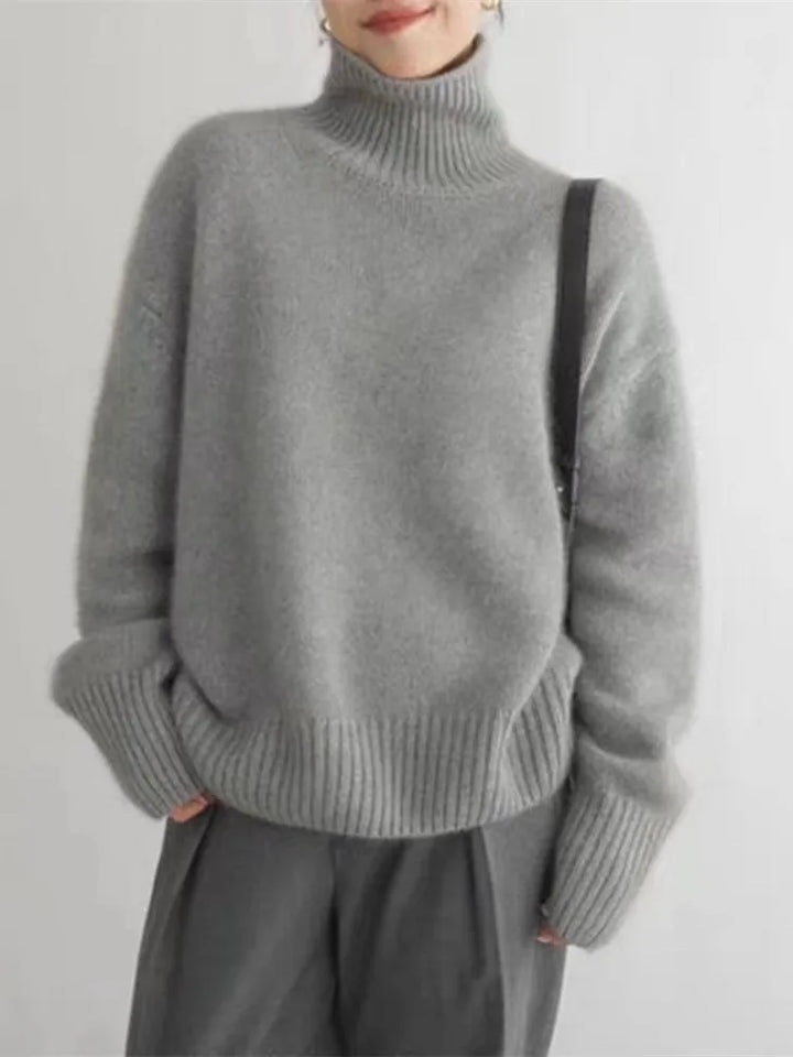 Isabella™ | High-Neck Cashmere Sweater