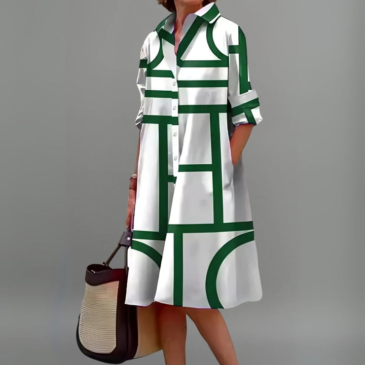 JULIA™ | ELEGANT MIDI DRESS FOR EFFORTLESS STYLE