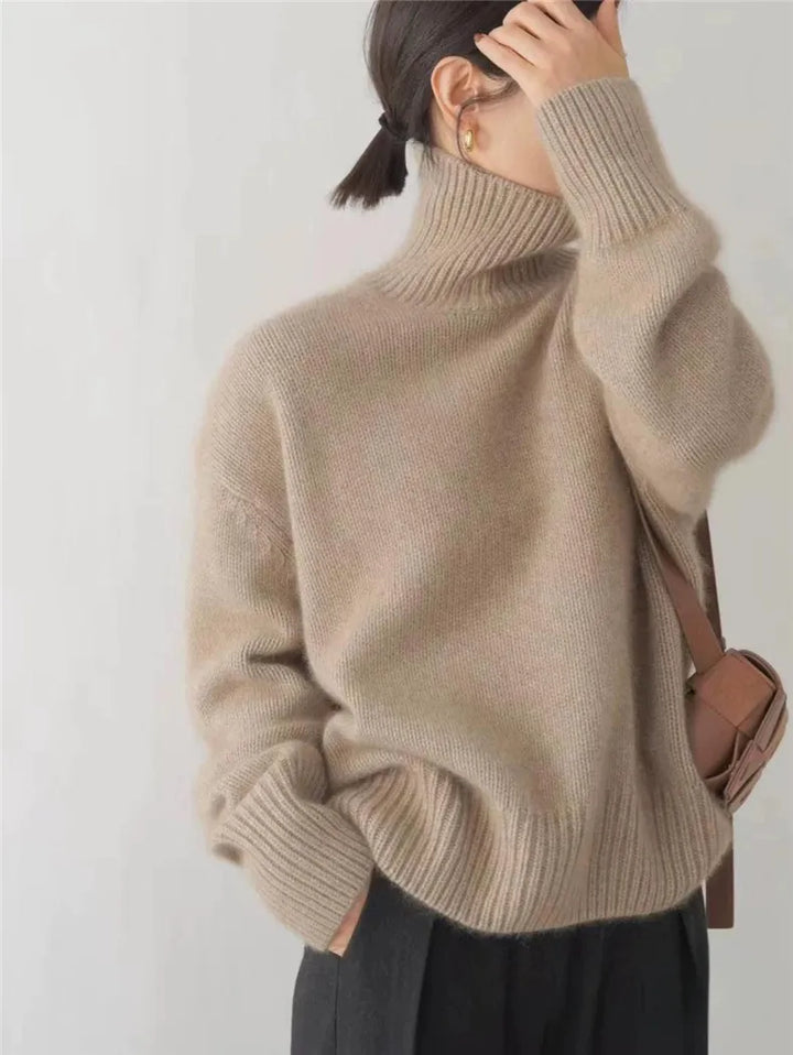 Isabella™ | High-Neck Cashmere Sweater