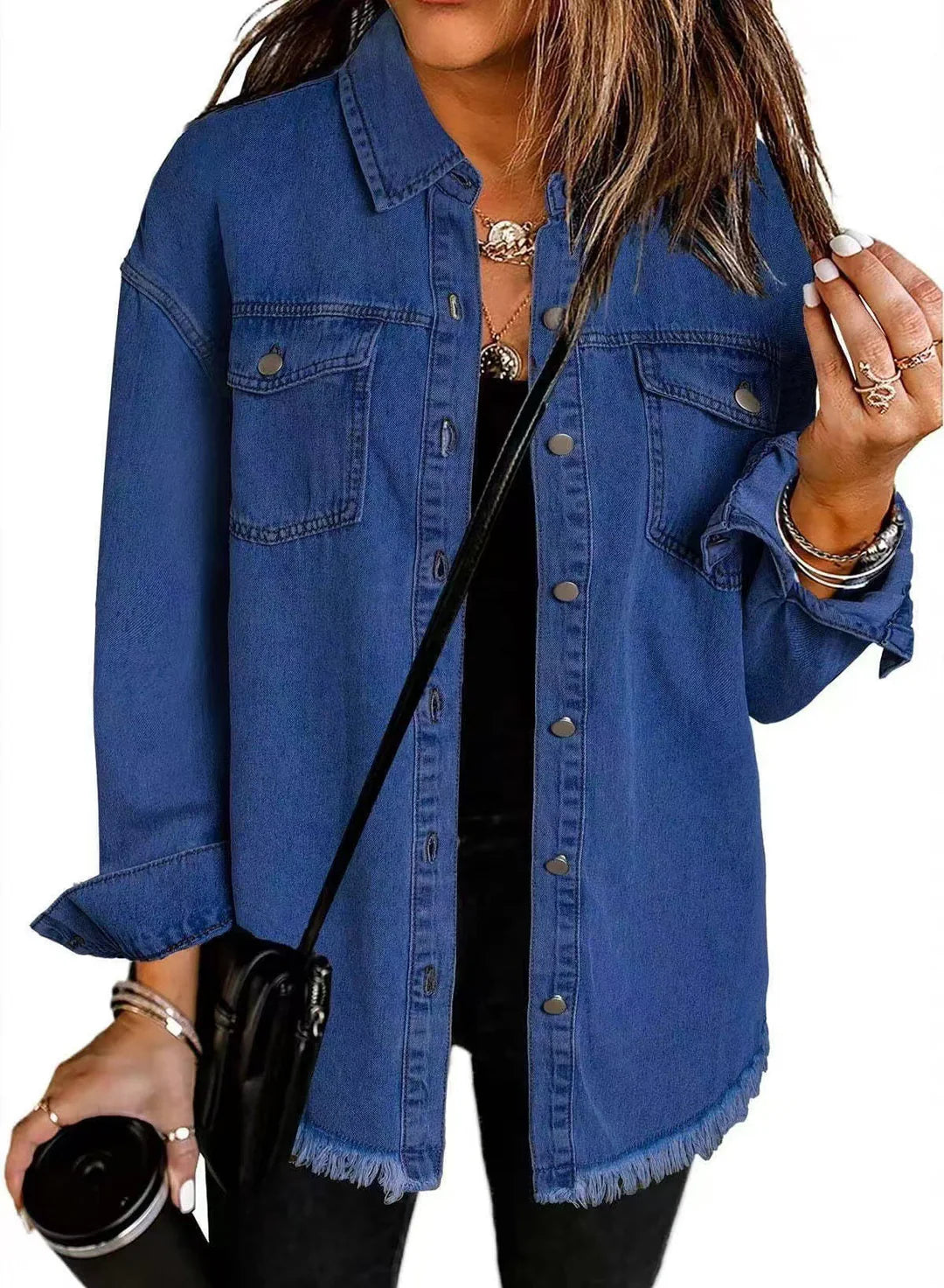Jolien™ | Long-Sleeve Denim Jacket with Pockets