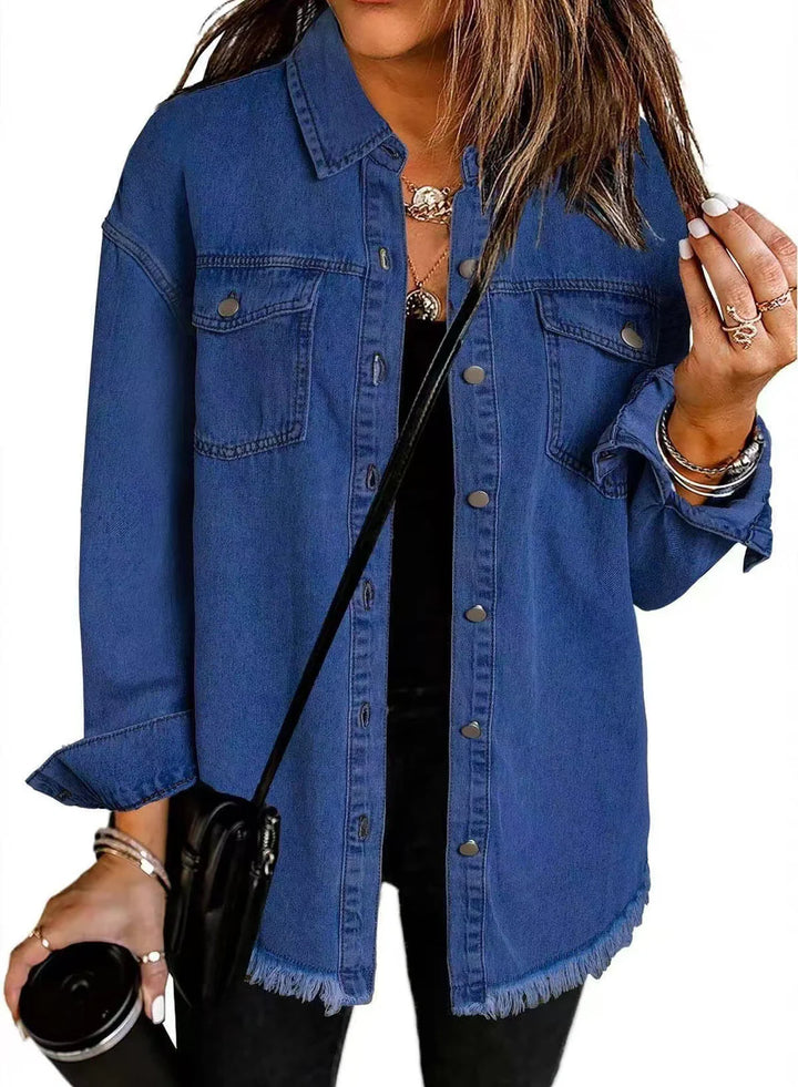 Jolien™ | Long-Sleeve Denim Jacket with Pockets