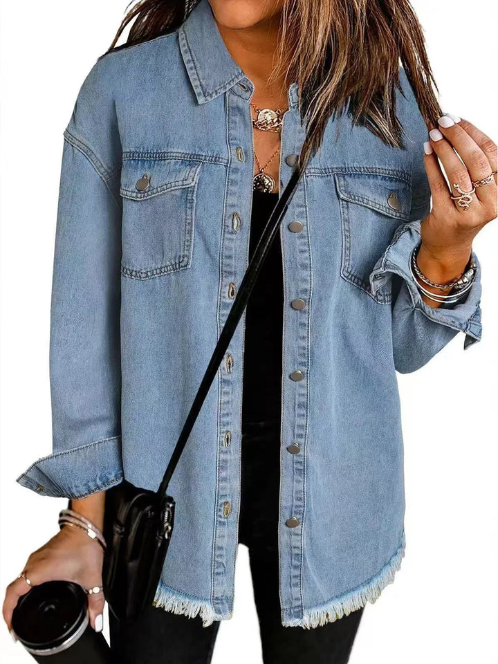 Jolien™ | Long-Sleeve Denim Jacket with Pockets