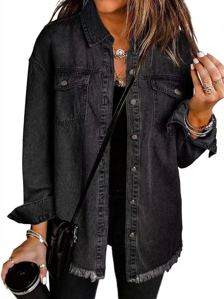 Jolien™ | Long-Sleeve Denim Jacket with Pockets