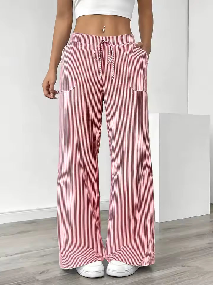 DOMINIQUE™ | Wide-Leg Comfort Trousers