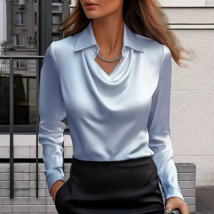 SYLVIE™ | Relaxed Long Sleeve Shirt