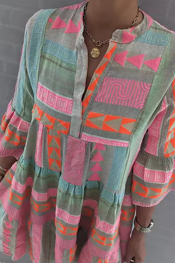 STACEY™ | Boho Breeze Tunic Top