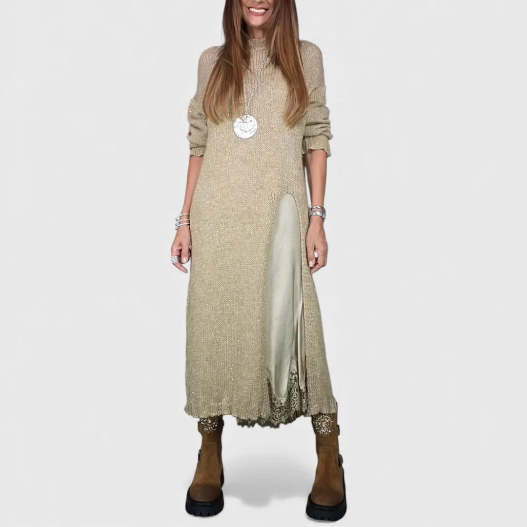 Laluna™ | Elegant Winter Full Dress