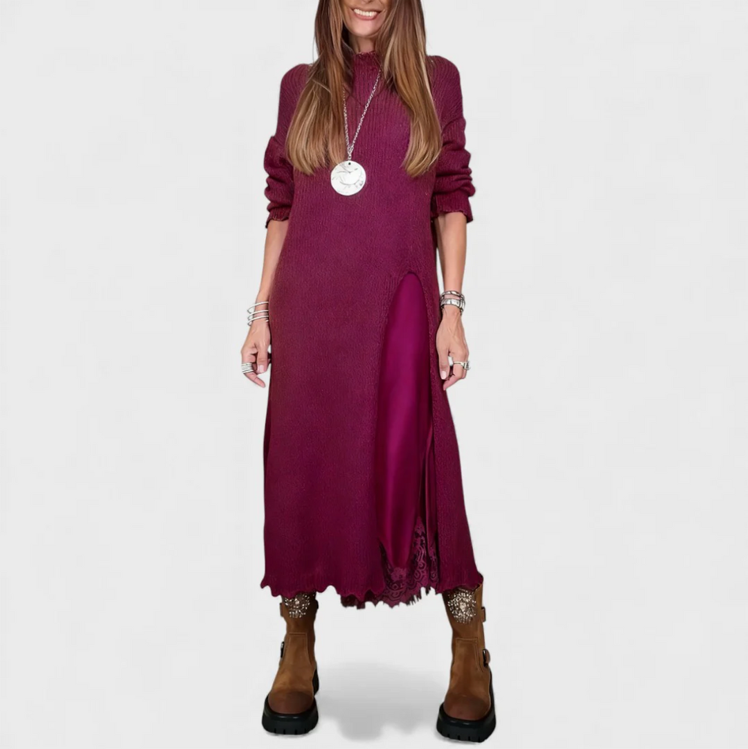 Laluna™ | Elegant Winter Full Dress