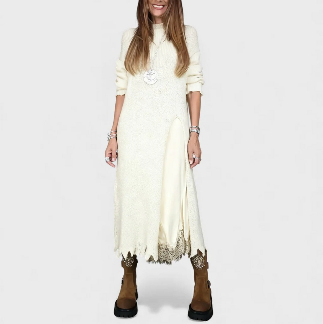 Laluna™ | Elegant Winter Full Dress