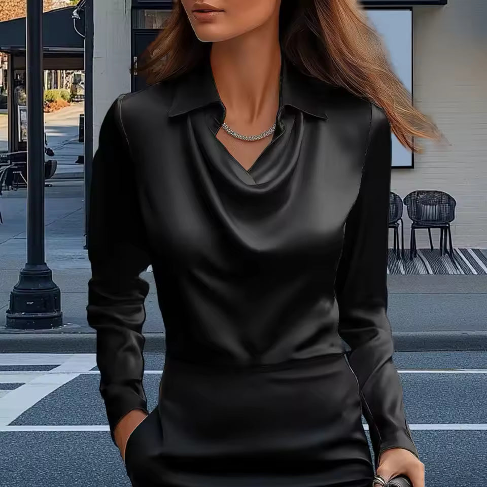 SYLVIE™ | Relaxed Long Sleeve Shirt