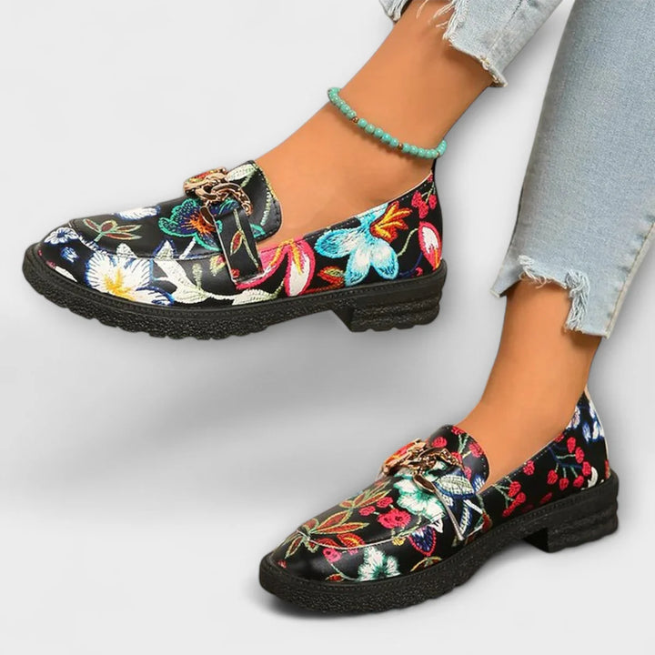 Flora™ | Multicolored Floral Moccasins
