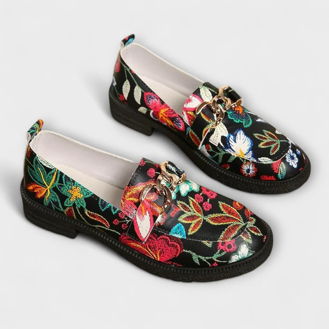 Flora™ | Multicolored Floral Moccasins