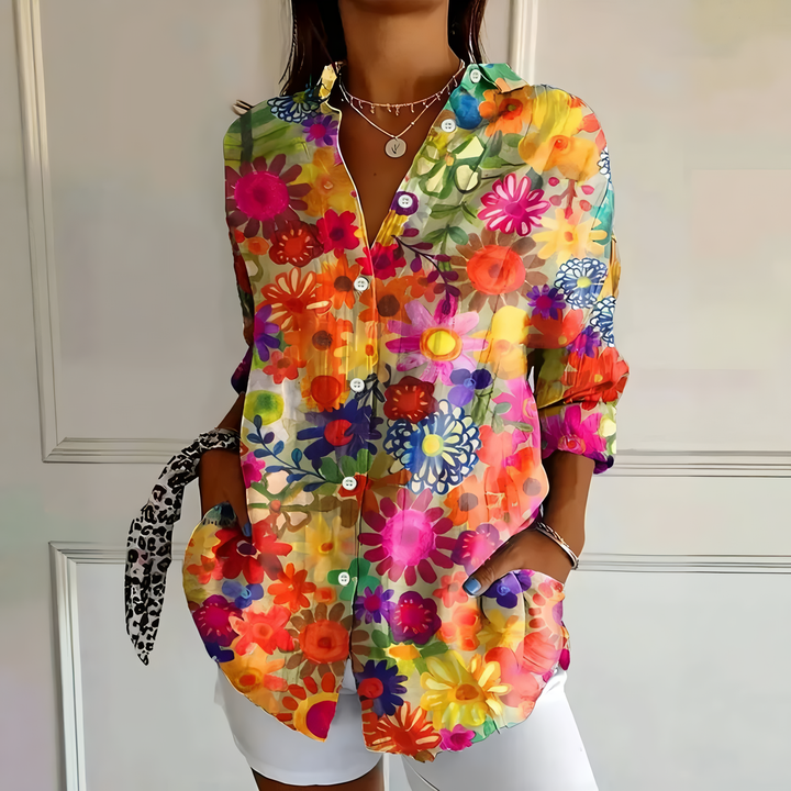 Marcelline™ | Floral Vintage Blouse