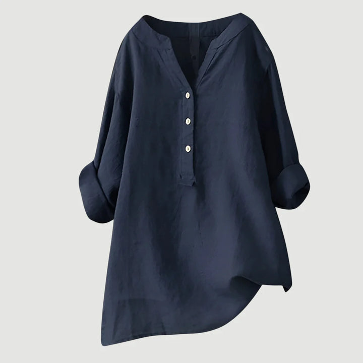 FREJA™ – BREEZY BUTTON-UP SUMMER SHIRT