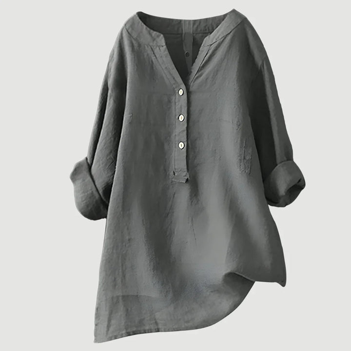 FREJA™ – BREEZY BUTTON-UP SUMMER SHIRT