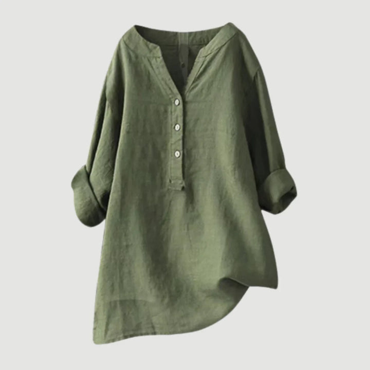 FREJA™ – BREEZY BUTTON-UP SUMMER SHIRT