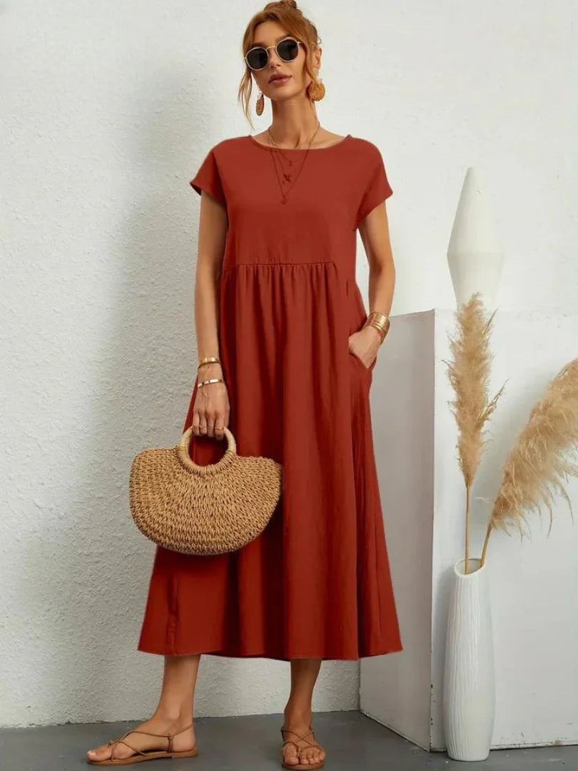 HÉLOÏSE™ – LIGHTWEIGHT SUMMER COTTON DRESS