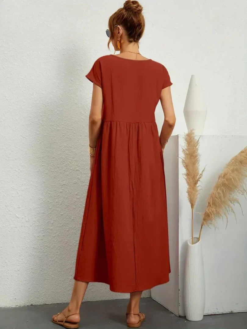 HÉLOÏSE™ – LIGHTWEIGHT SUMMER COTTON DRESS