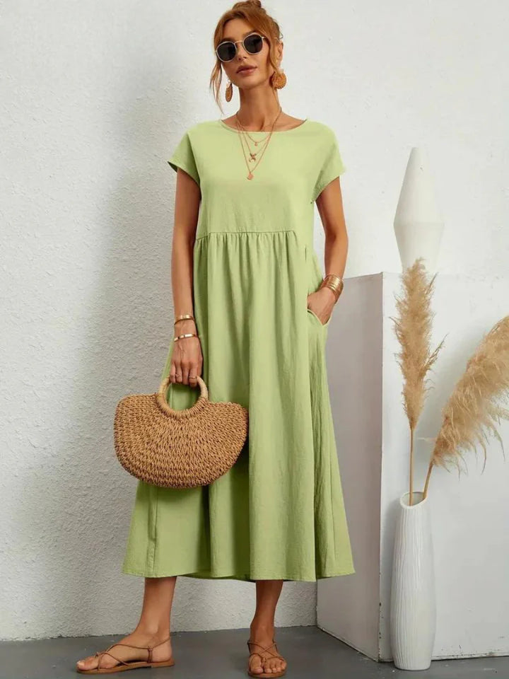 HÉLOÏSE™ – LIGHTWEIGHT SUMMER COTTON DRESS