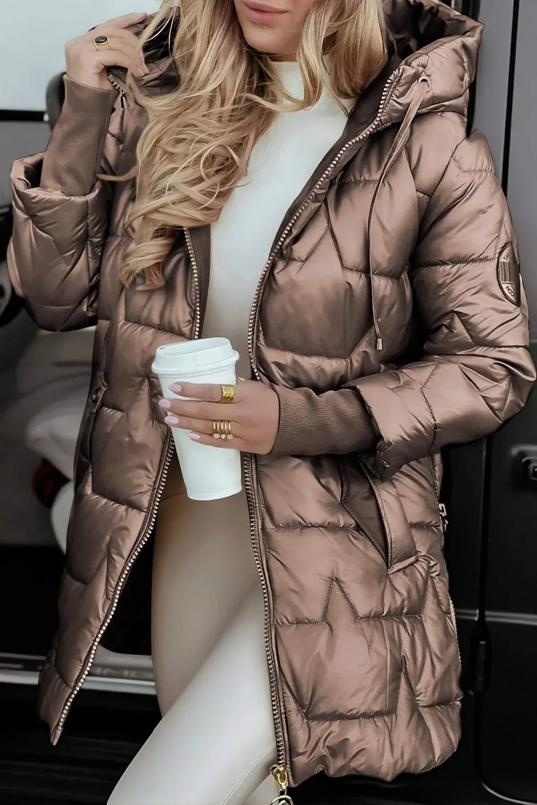 Nolwen™ | Elegant Winter Coat with Hood