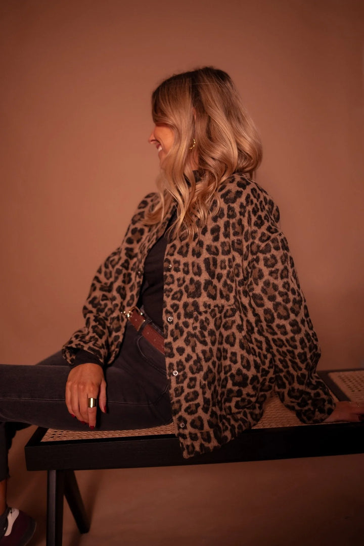 Charlene™ | The Leopard Bomber Jacket