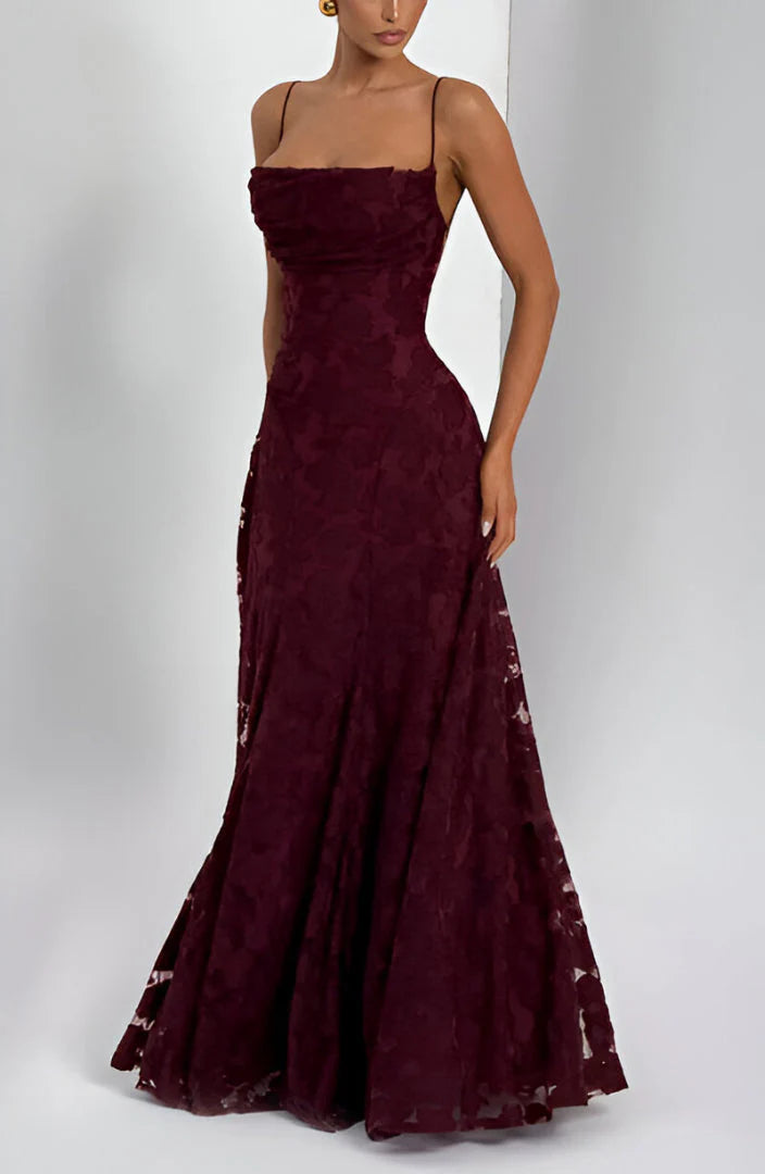 Francisa™ | Lace Corset Maxi Dress