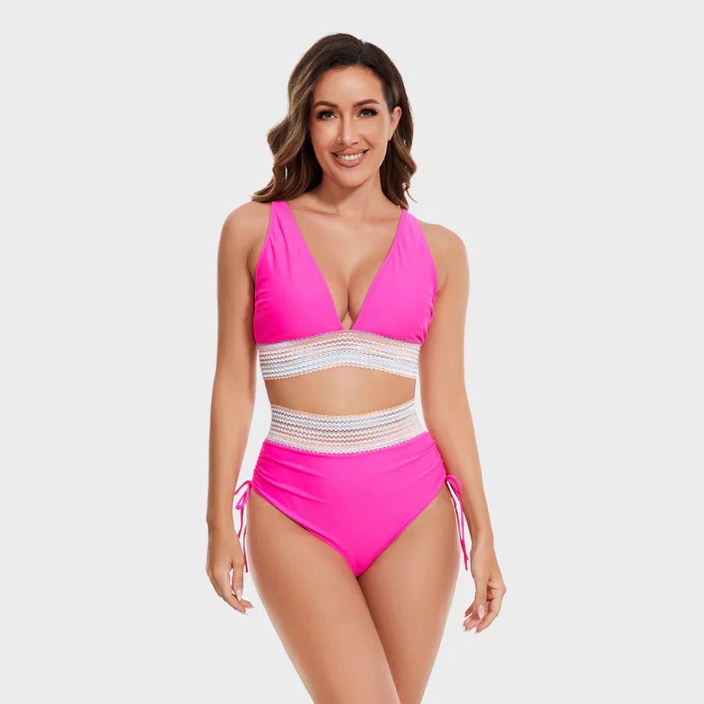NOOR™ | HIGH-WAISTED BIKINI SET