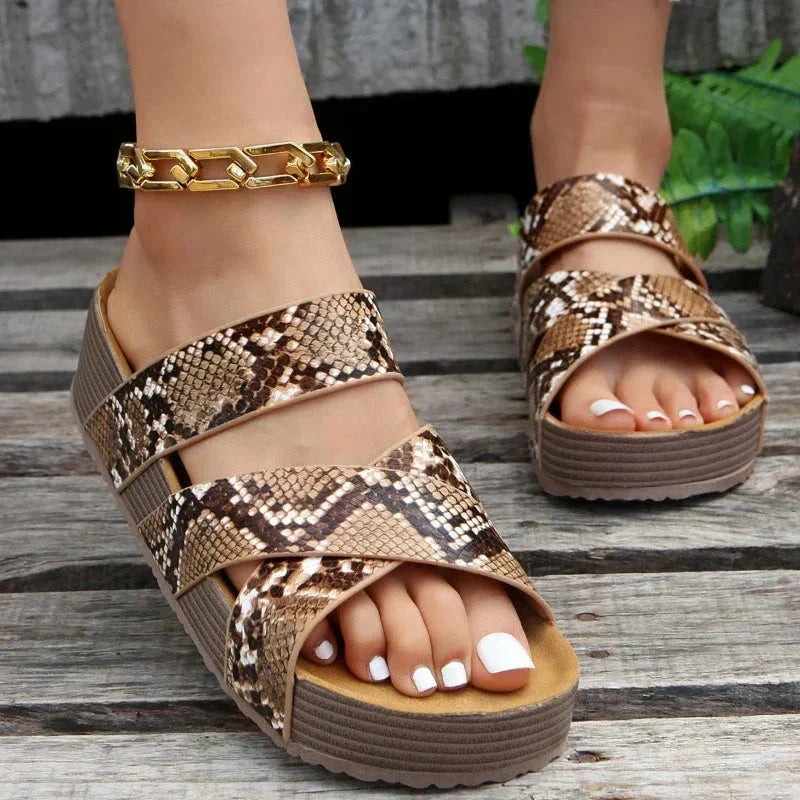 Rosetta™ | Leather Orthopedic Sandals
