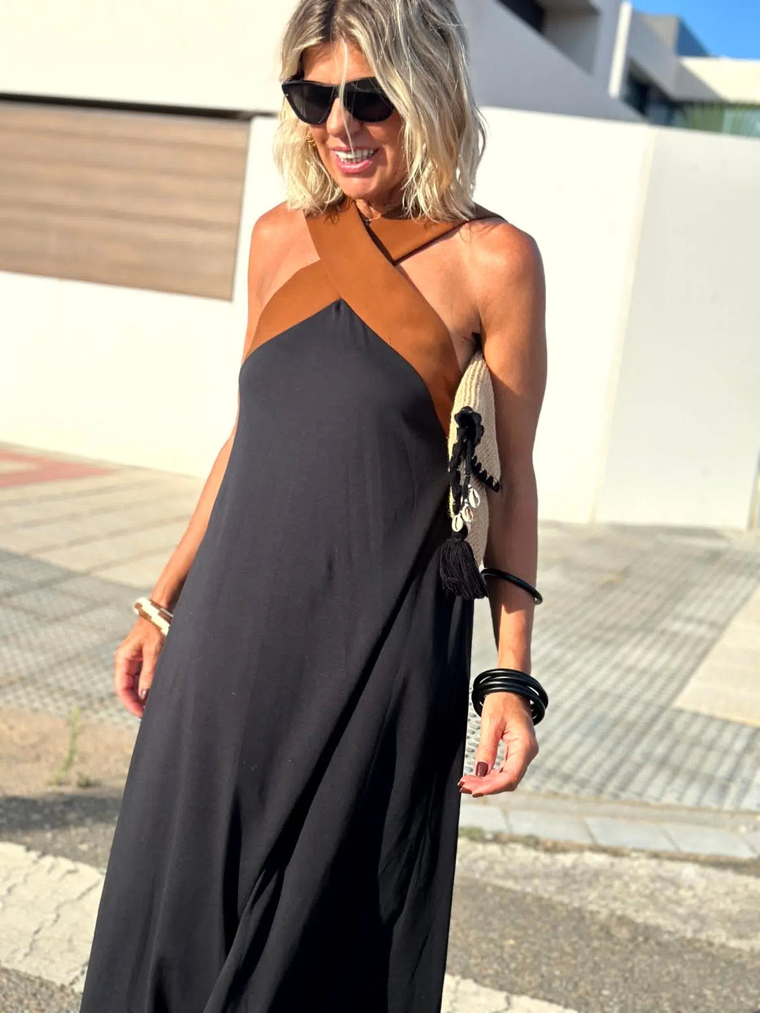 SIENNA™ – HALTER NECK BACKLESS DRESS