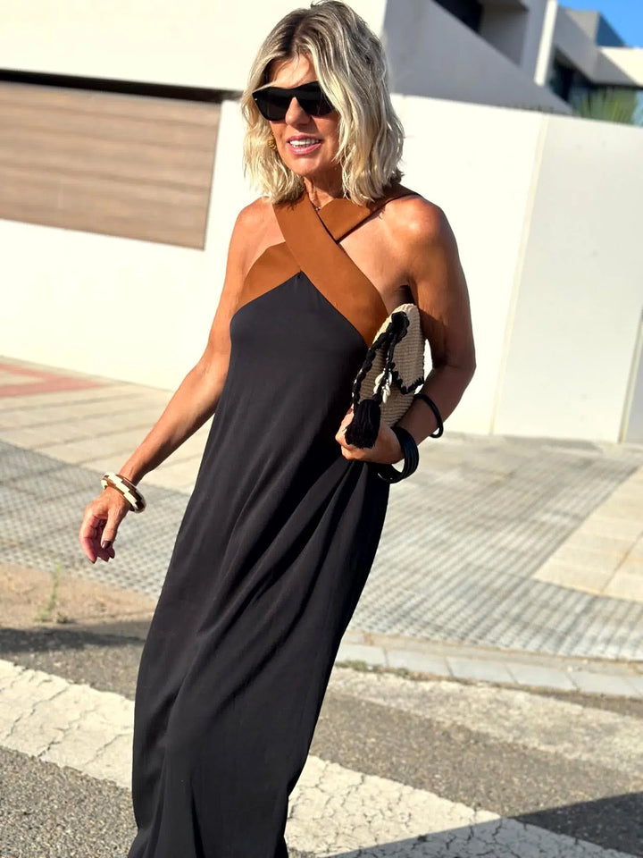SIENNA™ – HALTER NECK BACKLESS DRESS