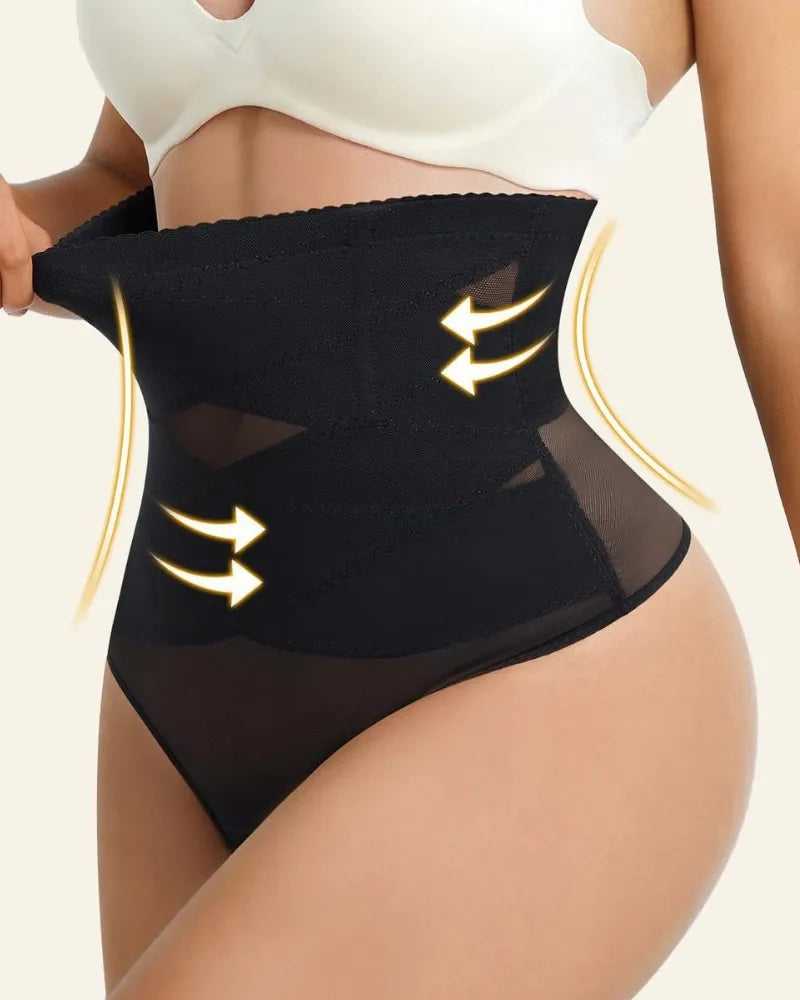 XOVA™ – CROSS HIGH WAIST SHAPING BRIEFS