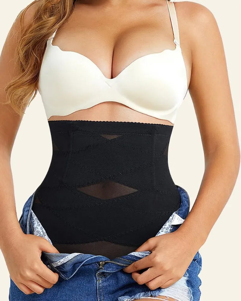 XOVA™ – CROSS HIGH WAIST SHAPING BRIEFS