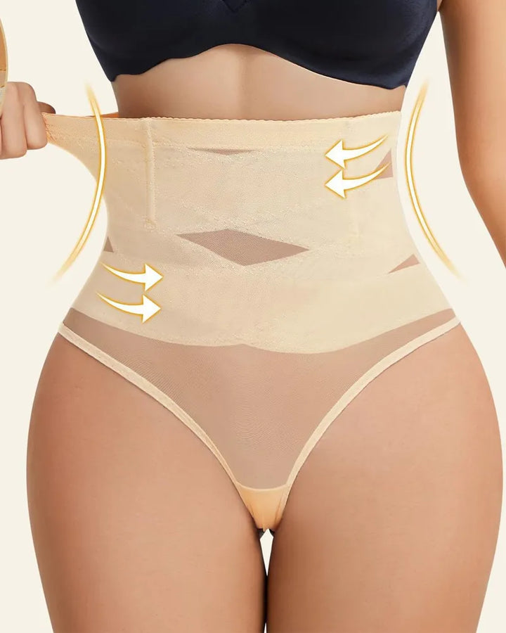XOVA™ – CROSS HIGH WAIST SHAPING BRIEFS