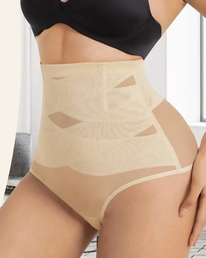 XOVA™ – CROSS HIGH WAIST SHAPING BRIEFS